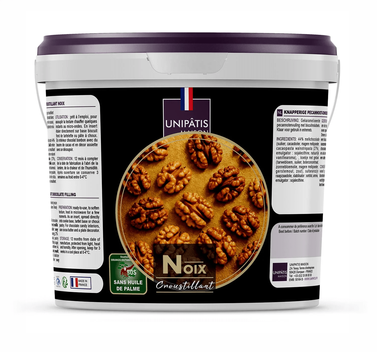Fourrage croustillant Noix raisins secs